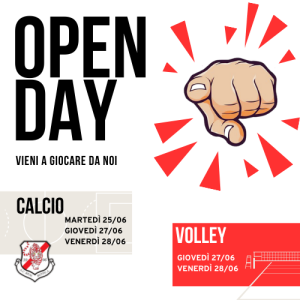 Scopri di più sull'articolo Open Day: vieni a giocare da noi!