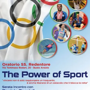 The Power of Sport: una serata per parlare di sport a 360° gradi